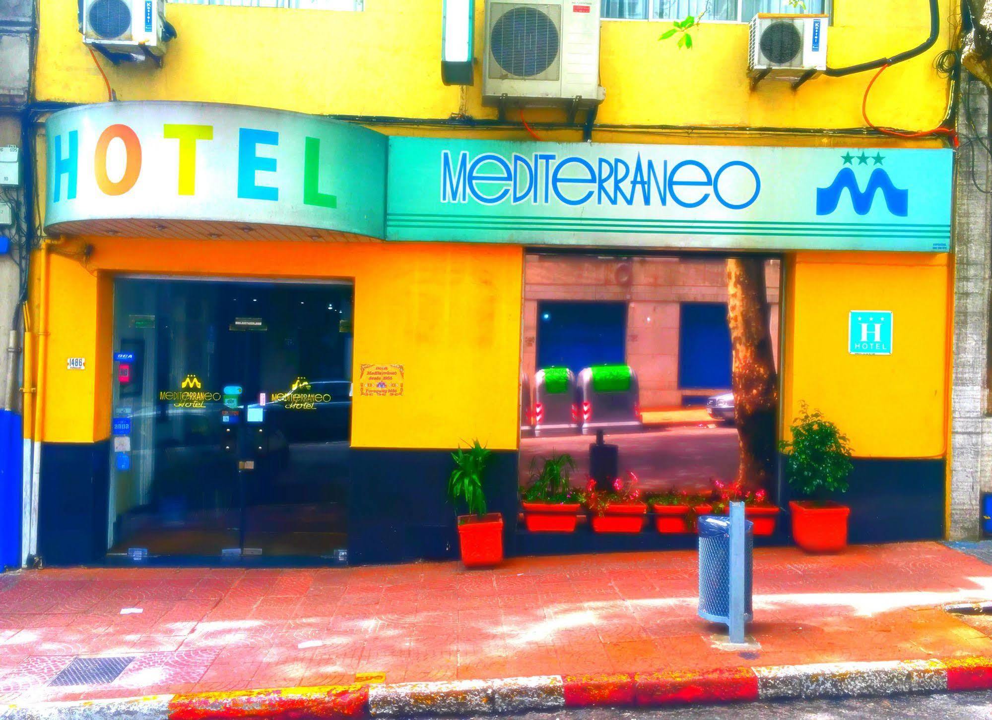 Hotel Mediterraneo Montevideo Eksteriør bilde